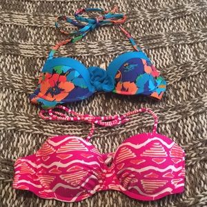 New swimsuit tops, size 32B.
